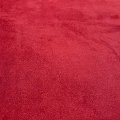 Microfiber Suede Table Linen in Red