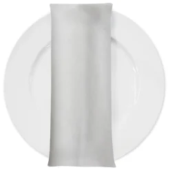 Microfiber Suede Table Napkin in White