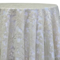 Milan Lace Table Linen in Ivory