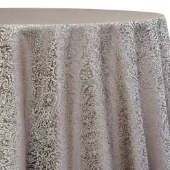 Miramar Jacquard Table Linen in Mauve