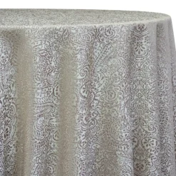 Miramar Jacquard Table Linen in Taupe