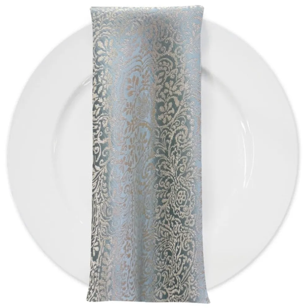 Miramar Jacquard Table Napkin in Seafoam