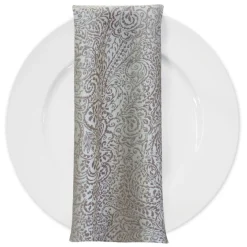 Miramar Jacquard Table Napkin in Taupe