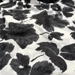 Mono Leaf (Slub Print) Table Napkin