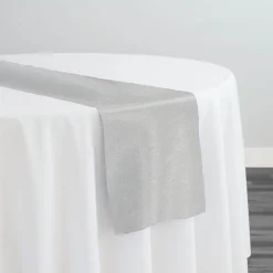 Morocco Jacquard (Reversible) Table Runner in Grey