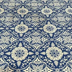 Morocco (Poly Print) Table Linen in Royal