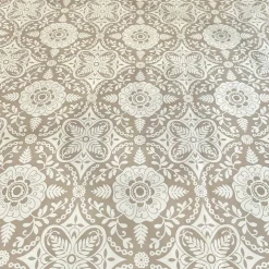 Morocco (Poly Print) Table Linen in Taupe