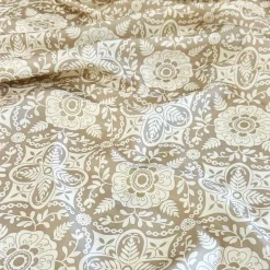 Morocco (Poly Print) Table Linen in Taupe