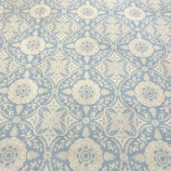 Morocco (Poly Print) Table Linen in Lt Blue
