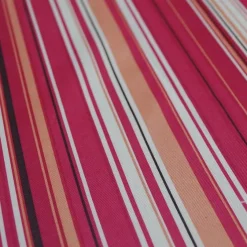 Multi-Color Stripe Table Linen in Bubblegum