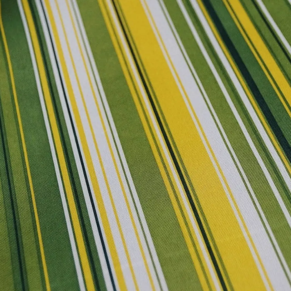 Multi-Color Stripe Table Linen in Citrus