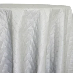 Murano Quilt Table Linen in Silver
