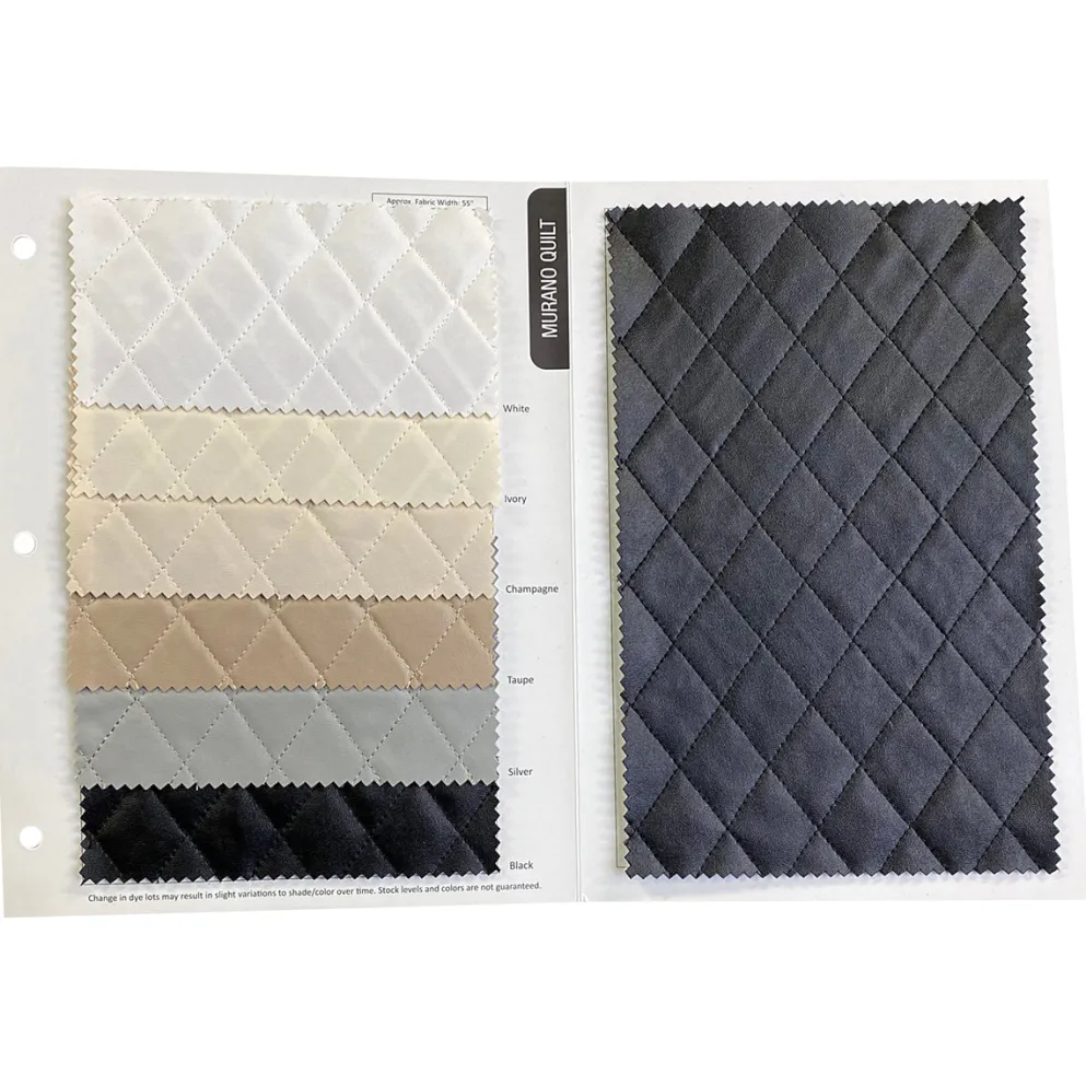 Murano Quilt Table Runner in Taupe