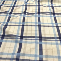 Nautical Plaid (Slub Print) Table Napkin