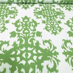 Newport Print (Dupioni) Table Linen in Avocado