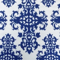 Newport Print (Dupioni) Table Runner in Royal