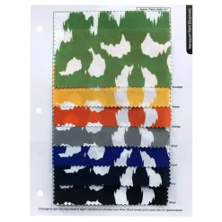 Newport Print (Dupioni) Table Runner in Royal