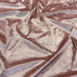 Panne (Crush) Velvet Table Napkin in Dusty Rose