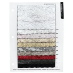 Panne (Crush) Velvet Table Runner in Red