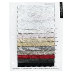Panne (Crush) Velvet Table Runner in Charcoal