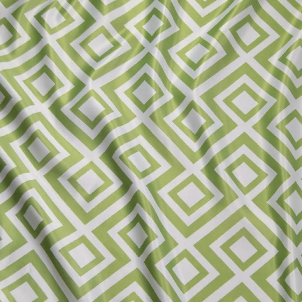 Paragon Print (Lamour) Table Runner in Avocado
