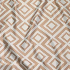 Paragon Print (Lamour) Table Runner in Taupe
