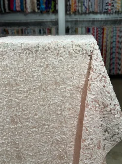 Patina Sheer Table Linen in Blush