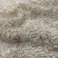 Patina Sheer Table Linen in Ivory