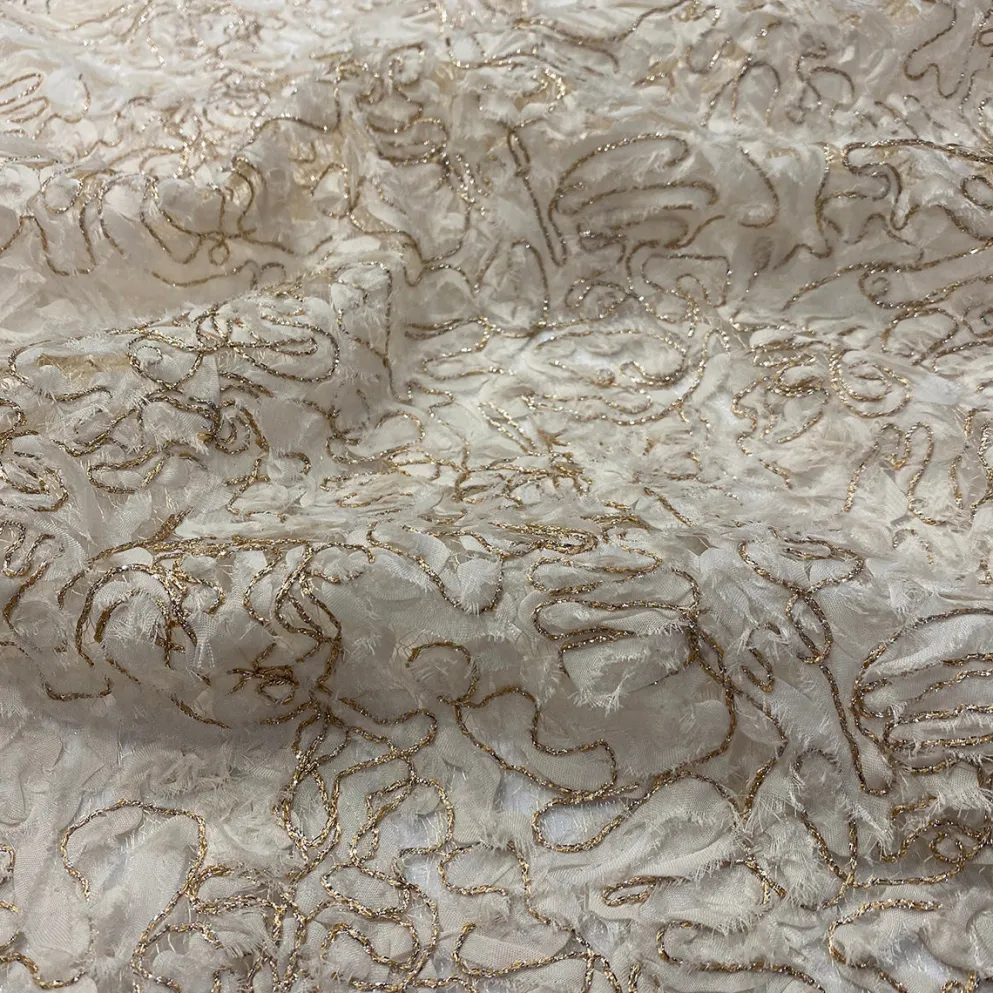 Patina Sheer Table Linen in Ivory