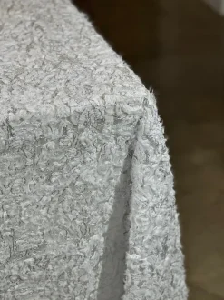 Patina Sheer Table Linen in Silver