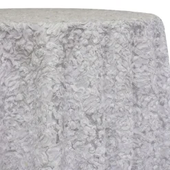 Patina Sheer Table Linen in White