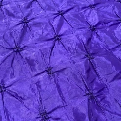 1pc - Belly Button (Pinwheel) Table Linen 132" Round - Purple