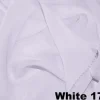 1pc - Chiffon Drapery Panels 20' Tall x 54" wide - White