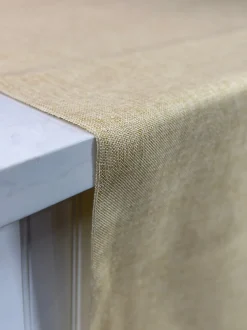 1pc - Imitation Burlap Table Linen 72
