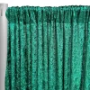 1pc - Panne (Crush) Velvet Drapery Panel in Hunter Green (16' Tall x 58" Wide)