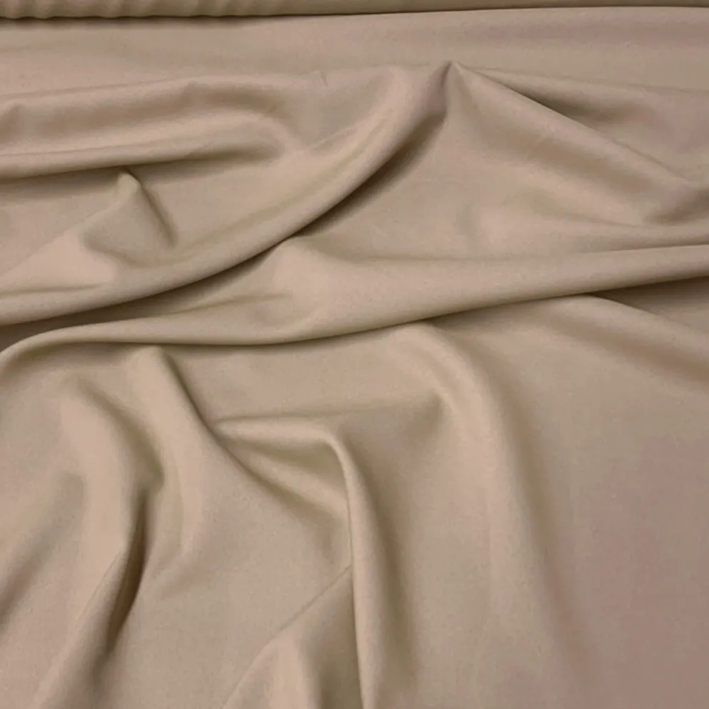 1pc - Premium Poly (Poplin) Drapery Panel in Taupe 1189 (11' Tall x 58" Wide)