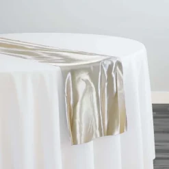 10pcs - Bridal Satin Table Runner 14"x108" - Banana 181