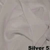 20pcs - Chiffon Drapery Panels 8' Tall x 54" Wide - Silver