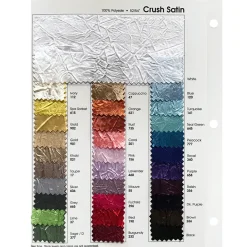 10pcs - Crush Satin (Bichon) Table Runner 14