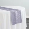 15pcs - Crush Shimmer (Galaxy) Table Runner 14"x120" - Silver