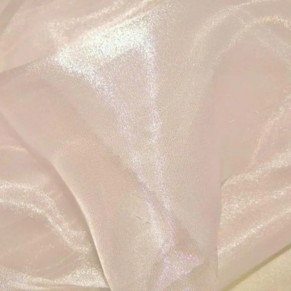 10pcs - Crystal Organza Table Linen 72"x72" Square - Peach 705