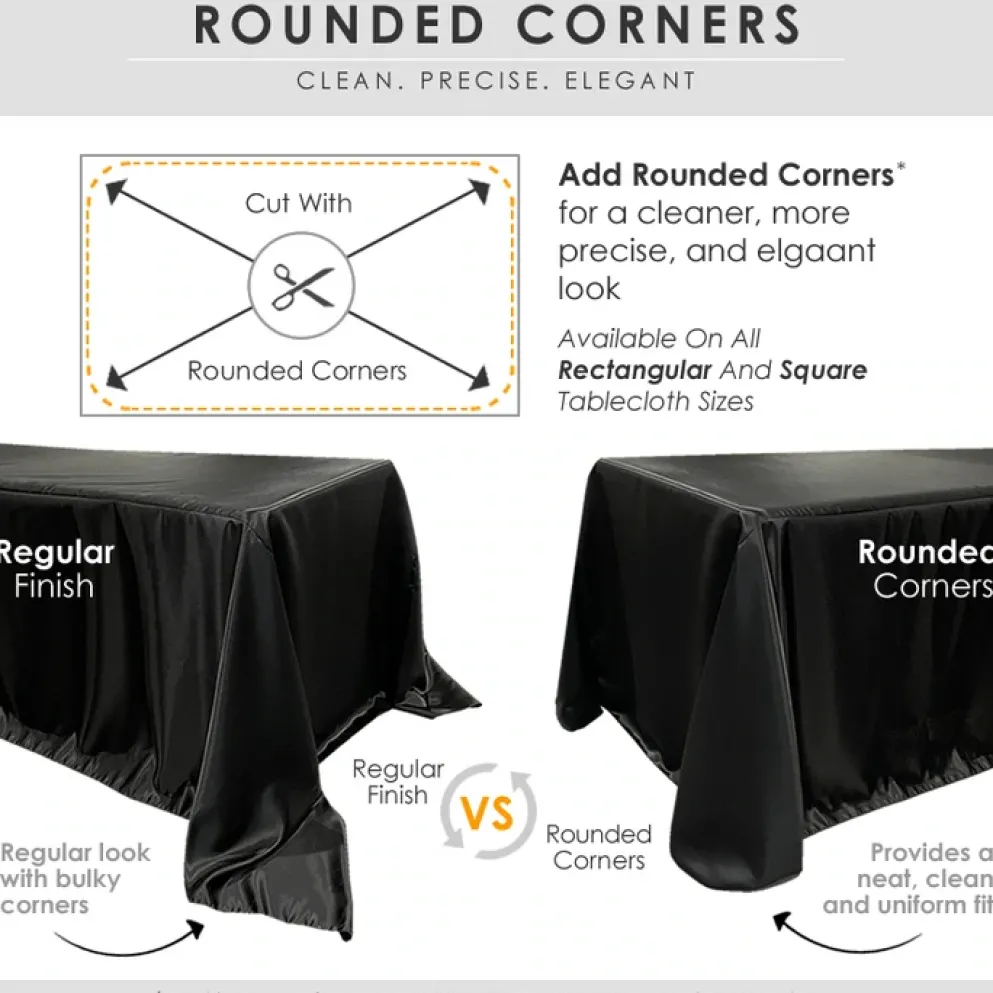 10pcs - Crystal Organza Table Linen 72"x72" Square - Peach 705