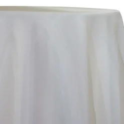 10pcs - Crystal Organza Table Linen 72