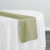 13pcs - Crystal Organza Table Runner 14"x108" - Yellow 688