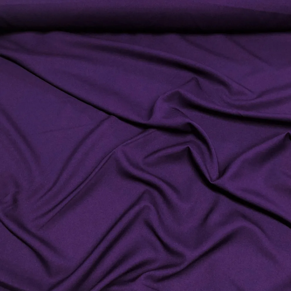 1pc - Scuba (Wrinkle-Free) Drapery Panel in Purple 1258 (10' Tallx58" Wide)