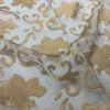 10pcs - Fleur De Lis Table Runner 20"x120" - Champagne