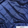 87pcs - 4" Pintuck - 6"x108" Sash w/ Straight Ends - Navy