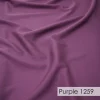 70pcs - Polyester Poplin - 6"x108" Sash w/ Straight Ends - Purple 1259