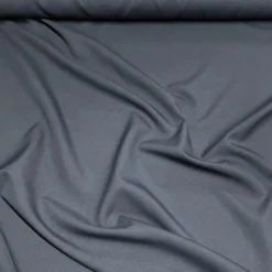 6pcs - Premium Poly (Poplin) Drapery Panels 3' Tall x 58" Wide - Gray 7515