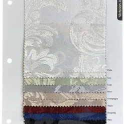 11pcs - Victorian Jacquard Sheer Table Linen 58